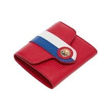 Tergan Kırmızı Deri Kadın Cüzdan - S1cb00005814-u6ı Kırmızı