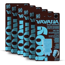Vavana Jooy Araba Klima Kokusu 6'lı Set, 90 Gün Etkili Oto Kokusu Pure Musk