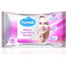 Yumak Makyaj Temizleme Mendili 20'li