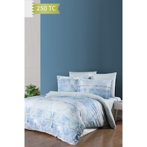 Varol 250 Tc Bambu Karışımlı Pamuk Saten Nevresim Takımı Family Size - Luce Çok Renkli