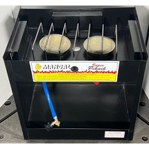 Kıpkıp Mangal Çift Brülör-2 Kademe Diğer