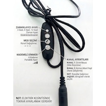 Duo Serisi 75-90 Cm Uyumlu Akvaryum Led Aydınlatma