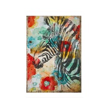 Bedeko Renkli Zebra Model Ahşap Tablo 35 Cm X 50 Cm