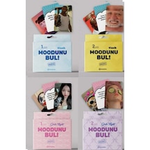 Moodunu Bul Mini 4 Adet Oyun Seti, Modunu Bul, Klasik, Girls Night 1, Girls Night 2