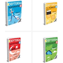 Arı 8. Sınıf Tüm Dersler Defter Seti 4 Kitap Arı Yayınları