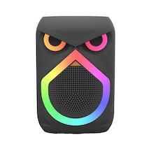 Torima D80 12 W Rgb Işıklı Mikrofonlu Kablosuz Taşınabilir Hoparlör