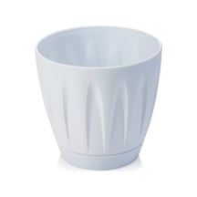 Papatya Saksı 22 Litre - Beyaz Renk