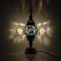 Dekoratif MOZAİK GECE LAMBASI DEKORATİF SANAT LAMBA