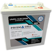 Prismacell Lifepo4 Akü 235a 235 Amper 12.8 Volt 3kwh Lityum Marin, Karavan, 12v Solar Akü Batarya