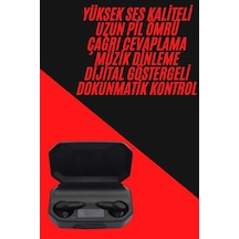 Siyah Profesyonel Kulaklık Hd Mikrofonlu Çağrı Cevaplayabilen Diğer