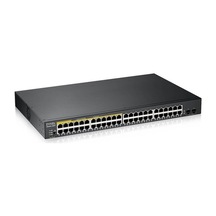 Gs1900-48hp V2, 48 Port, Gigabit, 24 Port Poe 170w, 2 Port Gigabit Sfp, Yönetilebilir, Rackmou-136411