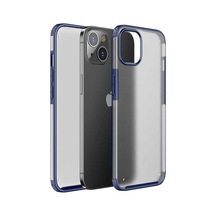 Kilifone - İphone 13 Mini Uyumlu Kılıf Koruyucu Mat Buzlu Volks Kapak - Lacivert - T18686