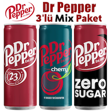 Dr Pepper 3'lü Mix Paket