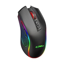 Crossfire Air Kablosuz 10000 Dpi Pixart Pmw3325 Sensör Makro Yazılımlı Chromatic Rgb Kablosuz Gaming Mouse - Siyah
