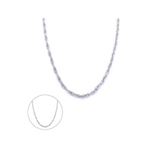 Ferizz 316l Çelik Samanyolu Unisex Zincir Kolye 60 Cm Zn-283 Gri