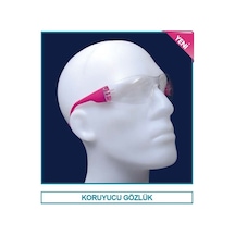 İSOLAB 080.40.002B koruyucu gözlük - mavi (1 adet)