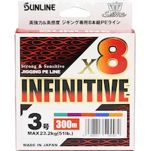 Sunline İnfinitive İp Misina Multı Color - 0.415 - 300mt - 40kg