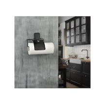 Yapışkanlı Kağıt Rulo Havluluk Peçetelik Havlu Kağıtlık Mat Siyah Banyo Mutfak Düzenleyici 4 Renk