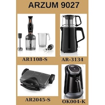 Arzum AR9027 Pro Blacklıne Eco Set