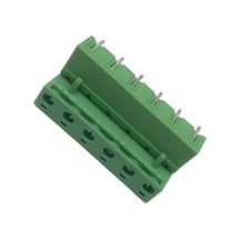 6 Pin 7.62mm Geçmeli 90c Takım Klemens