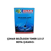 Çınar Selülozik Tiner 2,5 Lt Boya Çıkarıcı