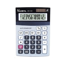 TİCON CH-5112.12 DIGIT.HESAP MAKİNESİ-318576