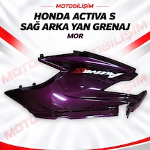 Honda Activa S Uyumlu Sağ Arka Yan Grenaj Mor