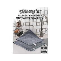 2 Adet Mutfak Tezgah Bezi 40x40 Diğer