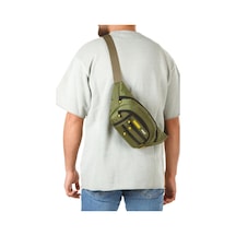 Newish Polo Erkek Çapraz Göğüs Bel Ve Omuz Çantası Yeşil