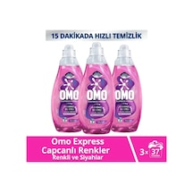 Express Fresh Capcanlı Renkler Renkli Ve Siyahlar Sıvı Çamaşır Deterjanı 3 X 1480 Ml