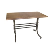 Japon Mutfak Masası 70x120 Cm Esb - Werzalit, Wermodin Ve Allzalit Tabla - Rustik Dark Çok Renkli
