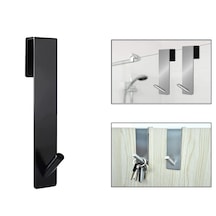 Metal Banyo Duşakabin İçin Dikey Askılık-al4836 1 Adet Siyah