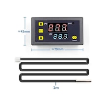 W3230 Dc 12v Dijital Termostat Modül Sıcaklık Kontol Kartı Isıtıcı Soğutucu Kuluçka Akvaryum