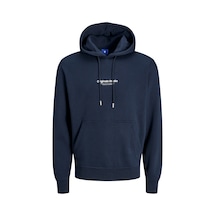 Jack & Jones Jorvesterbro Sweat Hood Noos Erkek Sweatshirt 12241687 Sky Captain