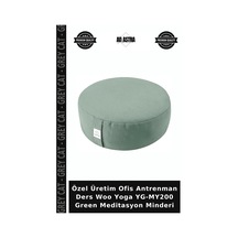 Özel Üretim Ofis Antrenman Ders Woo Yoga Yg-my200 Green Meditasyon Minderi Yeşil