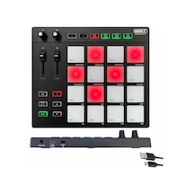 Ayrex Pad Controller-16 Stüdyo Midi Pad Controller 48 Adet Pad Bankası