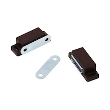 Canex-10.07.202.002 Sineklik 4.5cm Kahve Çıt Çıt Mıknatıslı - 50'li Paket