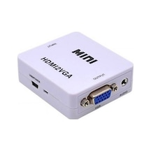 Alfais 4314 Hdmi To Vga Çevirici Adaptör Monitör Tv Dönüştürücü
