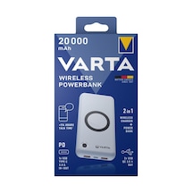 Varta 57909 20000 mAh Kablosuz Wireless Powerbank