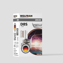 D8s Xenon Ampul Standart Işık Ultraviolet 12v 25w - Wolfram 28648