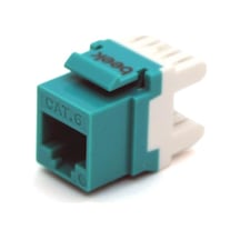 Beek Cat 6 Keystone Jack, Zırhsız/unshielded, 250 Mhz Acc. Iso/ıec 11801:2002 Am2:2009/09, Turkuaz Mavisi Renk, Beyaz Idc Plastik&lt Br&gt Beek Categ