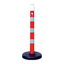 Dubalı Uyarı Dikmesi Kauçuk 80mm 110cm