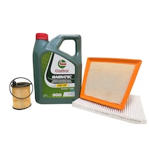 Ford Fiesta 1.6 Euro 5 Bakım Seti Balata Sprey li Castrol 4Lt Hava Yağ Fil. Polen 4Lü Set