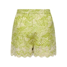 Only Onllou Lıfe Emb Loose Shorts Wvn Açık Yeşil Renkli