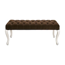 Masifart_Mobilya Masifart Kapri 120 Cm Kapitoneli Bench Puf Beyaz Lake (549289804)