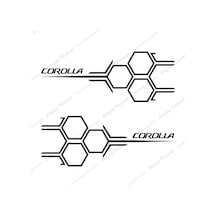 Corolla Kapı Altı Sticker Toyota Corolla Sticker Oto Sticker (531150108)