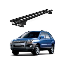 Venüs Kia Sportage 2004-2009 Uyumlu Siyah Ara Atkı Port Bagaj Tavan Barı