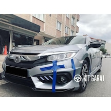 Honda Civic Makyajsız 2016-2018 Fc5 Ön Ek Plastik Boyasız