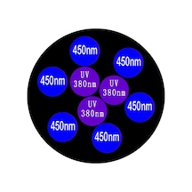 Silkroadselect 3uv 6mavi Tarzı E27 Led Akvaryum Lambası Ac110v 220v 240v Su Bitkileri Yetiştirme Işığı Ampulü Balık Tankı Aydınlatması Beyaz