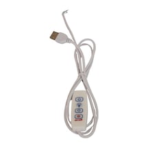 100 Cm Dimmer Li Usb Erkek Kablo 2 Amper Ucu Açık Dim Edilebilir Usb Kablo